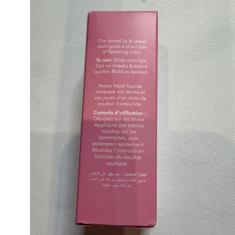 Benefit Benetint Lip & Cheek Stain Women 6ml Raspberry Excellent Sheer Liquid‎